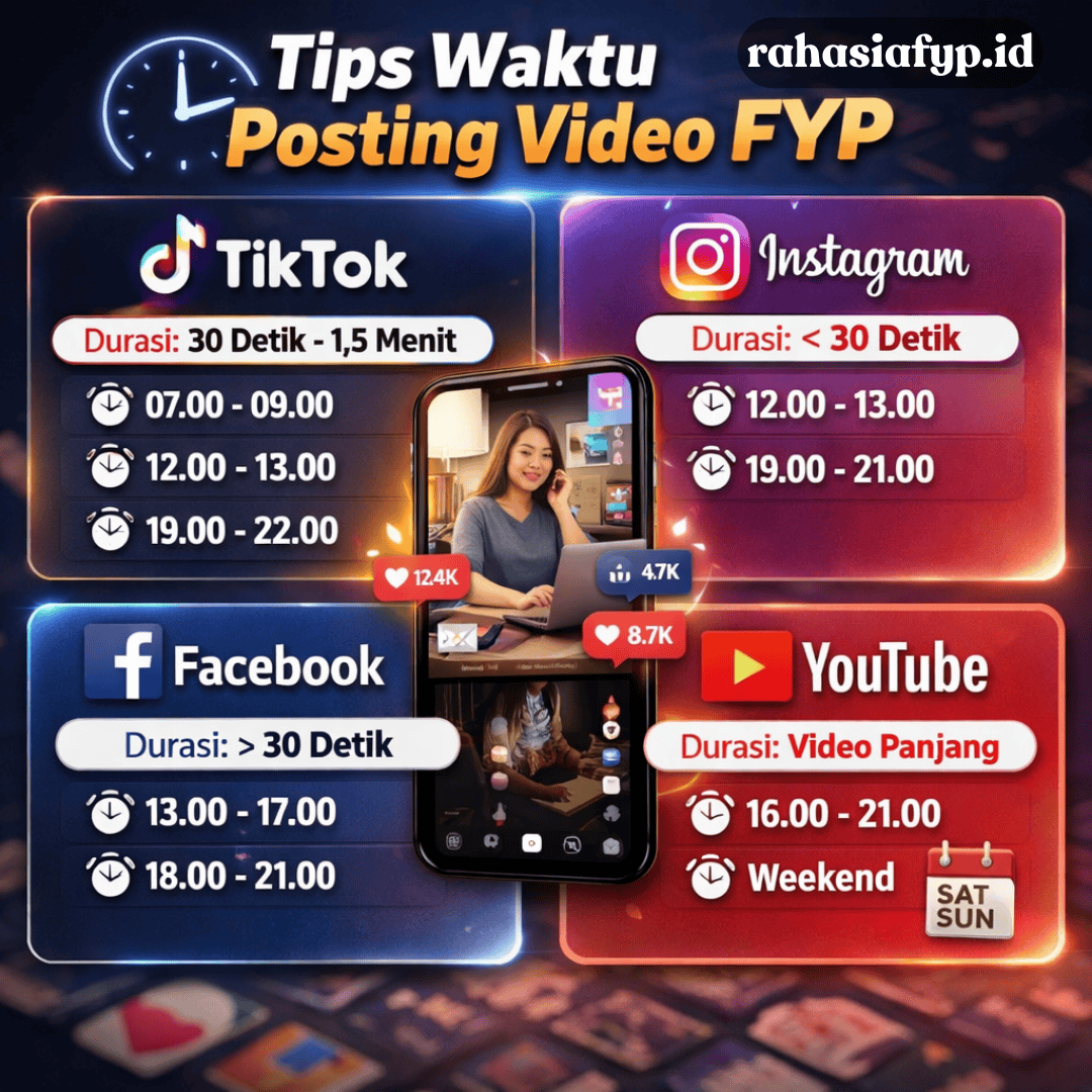 tips waktu posting video fyp